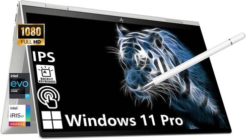 HP Envy x360 2-in-1 Convertible Business Laptop, 15.6â€ FHD Touchscreen, 12th Gen Intel Core i7-1255U, Windows 11 Pro, 32GB RAM, 1TB SSD, Backlit Keyboard, Long Battery Life, Stylus Pen Included in Saudi Arabia