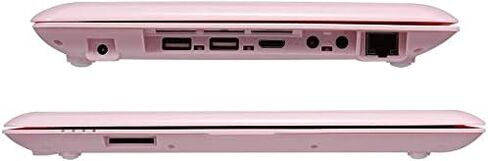 لابتوب نوت بوك للاطفال مقاس 10.1 انش يعمل بنظام اندرويد 6.0 ومعالج رباعي النواة وذاكرة RAM 1GB وذاكرة تخزين 8GB وبلوتوث وواي فاي وشنطة لابتوب مخصصة، زهري in Saudi Arabia