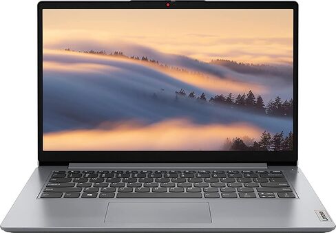 Lenovo IdeaPad 1 Laptop, 14.0" FHD Display, Intel Celeron N4020, 4GB RAM 1TB SSD, Intel UHD Graphics 600, Webcam, HDMI, WiFi, Bluetooth, Windows 11 in S Mode, Blue in Saudi Arabia