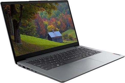 Lenovo IdeaPad 1 Laptop, 14.0" FHD Display, Intel Celeron N4020, 4GB RAM 1TB SSD, Intel UHD Graphics 600, Webcam, HDMI, WiFi, Bluetooth, Windows 11 in S Mode, Blue in Saudi Arabia