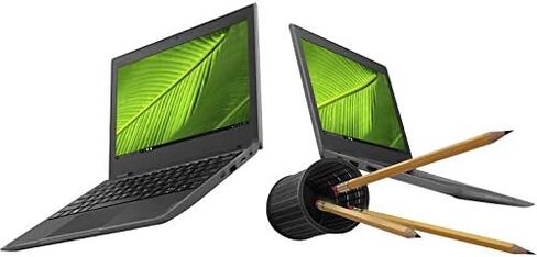 Lenovo 100e Windows 2nd Gen 81M80035US 11.6" Netbook - HD - 1366 x 768 - Intel Celeron N4020 Dual-core (2 Core) 1.10 GHz - 4 GB RAM - 64 GB Flash Memory - Gray (Renewed) in Kuwait