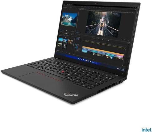 Lenovo Latest ThinkPad T14 Gen 3 Laptop, 12th Gen Intel i7-1260P (12 Cores), 14.0" FHD (1920 x 1200) IPS Anti-Glare, Touchscreen, 32GB DDR4, 2TB SSD, 1080P Camera, 2.91 lbs, Win 11 Pro - Black in Saudi Arabia
