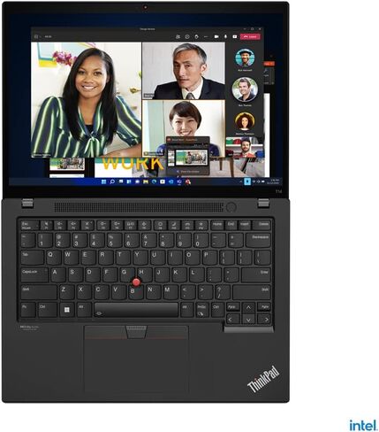 Lenovo Latest ThinkPad T14 Gen 3 Laptop, 12th Gen Intel i7-1260P (12 Cores), 14.0" FHD (1920 x 1200) IPS Anti-Glare, Touchscreen, 32GB DDR4, 2TB SSD, 1080P Camera, 2.91 lbs, Win 11 Pro - Black in Saudi Arabia