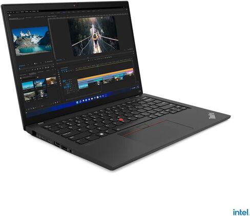 Lenovo Latest ThinkPad T14 Gen 3 Laptop, 12th Gen Intel i7-1260P (12 Cores), 14.0" FHD (1920 x 1200) IPS Anti-Glare, Touchscreen, 32GB DDR4, 2TB SSD, 1080P Camera, 2.91 lbs, Win 11 Pro - Black in Saudi Arabia