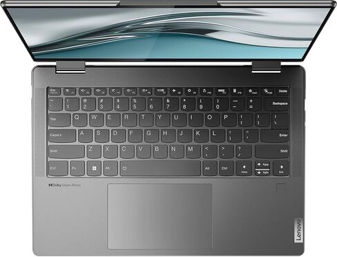 Lenovo Yoga 7i 14.0" 2.2K IPS Touchscreen (2240x1400) 2-in-1 Laptop 12th Gen (Intel i5-1235U 10-Core, 8GB LPDDR5, 1TB PCIe SSD, Intel Iris Xe, Backlit KYB, FP, WiFi 6, Win 11 Pro) w/Hub (82QE00) in Saudi Arabia