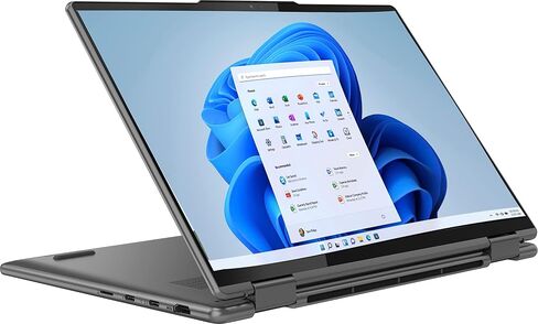 Lenovo Yoga 7i 14.0" 2.2K IPS Touchscreen (2240x1400) 2-in-1 Laptop 12th Gen (Intel i5-1235U 10-Core, 8GB LPDDR5, 1TB PCIe SSD, Intel Iris Xe, Backlit KYB, FP, WiFi 6, Win 11 Pro) w/Hub (82QE00) in Saudi Arabia