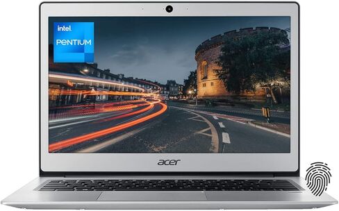 ايسر الترا بوك سويفت 1، شاشة لمس HD 13.3 انش، انتل رباعي النواة N4200، ذاكرة RAM 4GB، تخزين 64GB، بلوتوث، ويندوز 10، مايكروسوفت اوفيس 365 بيرسونال لمدة عام، فضي نقي مع حزمة مايكروفايبر in Saudi Arabia