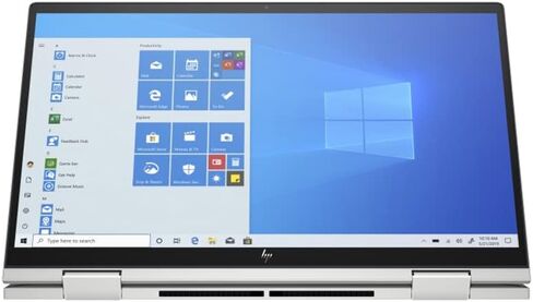 2022 HP Envy X360 2-in-1 15.6" FHD Touchscreen Laptop Computer, Intel Core i7-1165G7, 16GB RAM, 512GB PCIe SSD, Backlit Keyboard, Iris Xe Graphics, B&O Audio, Windows11, Silver, (Renewed) in Kuwait