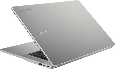 Acer Chromebook 317 CB317-1H CB317-1H-C41X 17.3" Chromebook - Full HD - 1920 x 1080 - Intel Celeron N5100 Quad-core (4 Core) 1.10 GHz - 4 GB RAM - 32 GB Flash Memory - Sparkly Silver in Saudi Arabia