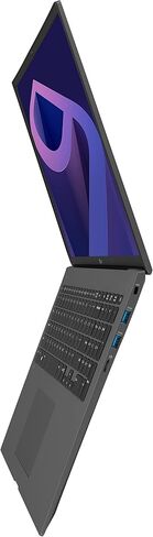 LG Gram (2022) 17Z90Q Ultra Lightweight Laptop, 17" (2560 x 1600) IPS Display, Intel Evo 12th Gen i5 1240P Processor, 16GB LPDDR5, 512GB NVMe SSD, FHD Webcam, WiFi 6E, Thunderbolt 4, Windows 11, Gray in Saudi Arabia