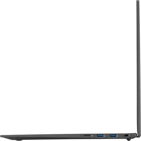 LG Gram (2022) 17Z90Q Ultra Lightweight Laptop, 17" (2560 x 1600) IPS Display, Intel Evo 12th Gen i5 1240P Processor, 16GB LPDDR5, 512GB NVMe SSD, FHD Webcam, WiFi 6E, Thunderbolt 4, Windows 11, Gray in Saudi Arabia