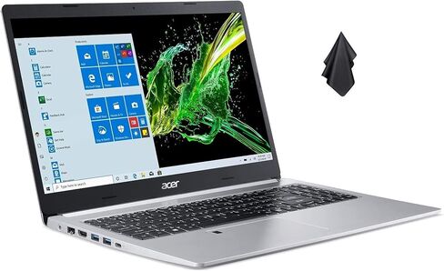 2021 Newest Acer Aspire 5 Slim Laptop, 15.6" Full HD Display, 10th Gen Intel Core i3-1005G1 Processor, 20GB DDR4 RAM, 512GB SSD, Intel WiFi 6, Backlit KB, Fingerprint Reader, Win10 Home in Saudi Arabia