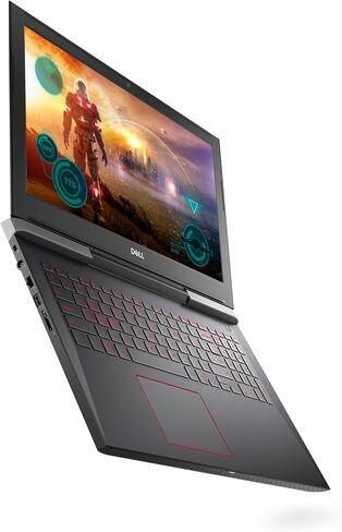Dell G5587-7866BLK-PUS G5 15 5587 Gaming Laptop 15.6" LED Display, 8th Gen Intel i7 Processor, 16GB Memory, 128GB SSD+1TB HDD, NVIDIA GeForce GTX 1050Ti, Licorice Black in Saudi Arabia