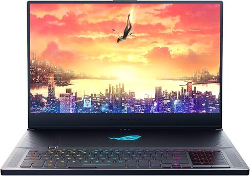 ASUS ROG Zephyrus S GX701 Gaming Laptop, 17.3" 144Hz Pantone Validated Full HD IPS, GeForce RTX 2080, Intel Core i7-8750H CPU, 16GB DDR4, 1TB PCIe Nvme SSD Hyper Drive, Windows 10 Pro - GX701GX-XS76 in Saudi Arabia