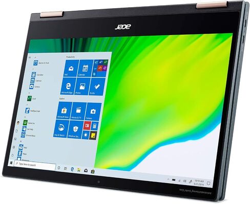 Acer Spin 7, 14" FHD Touch Display, Qualcomm Snapdragon 8cx Gen 2 5G Compute Platform, 8GB LPDDR4X, 512GB Universal Flash Storage, 5G, 4G LTE, Wi-Fi, Backlit KB, FPR, Antimicrobial, SP714-61NA-S1QA in Saudi Arabia