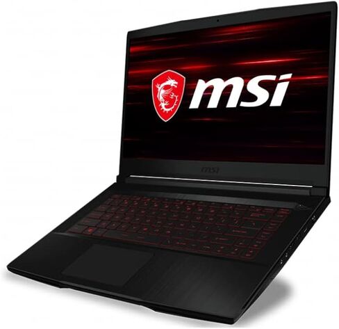 2022 MSI GF63 كمبيوتر محمول للألعاب بشاشة FHD مقاس 15.6 بوصة - Intel i5-10300H 4 النواة - Nvidia GTX 1650 Max-Q 4GB - 16GB RAM DDR4 - 256GB SSD + 1TB HDD - WiFi 6 Type-C RJ-45 Windows 10 Home w/ 32GB محرك أقراص USB in Saudi Arabia