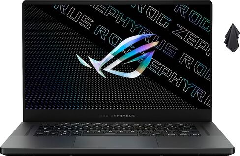 ASUS ROG Zephyrus G15 Gaming Laptop, 15.6" 165Hz QHD(2560 x 1440) Display, AMD Ryzen 9 5900HS (Beats i7-11800H), GeForce RTX 3070, 40GB DDR4 RAM, 1TB PCIe NVMe SSD, Windows 11, Eclipse Grey in Saudi Arabia