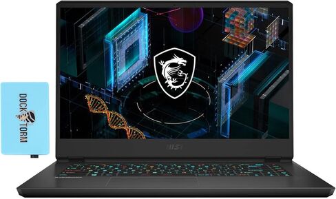 MSI GP66 Leopard Gaming Laptop 15.6" 144 هرتز Full HD + شاشة LCD (Intel i7-11800H 8-Core، ذاكرة الوصول العشوائي 16 جيجابايت، 1 تيرابايت PCIe SSD، RTX 3080 8 جيجابايت، WiFi 6، BT 5.2، RGB Backlit KB، VR Ready، كاميرا ويب HD، Win 11H) مع المحور in Saudi Arabia
