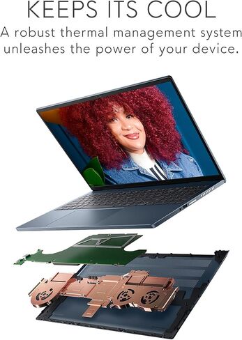 Dell Inspiron 7610 16 Inch Business and Student Laptop - 3K (3072x1920) Display, Intel Core i7-11800H, 16GB DDR4 RAM, 512GB SSD, NVIDIA GeForce RTX 3050 4GB GDDR6, Windows 11 Pro - Mist Blue in Saudi Arabia