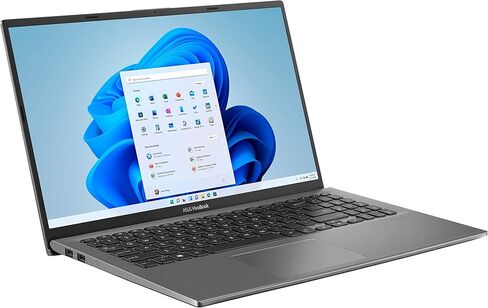 2022 ASUS X515EA VivoBook كمبيوتر محمول رفيع وخفيف مقاس 15.6 بوصة شاشة لمس FHD Intel Core i3-1115G4 20 جيجابايت DDR4 512 جيجابايت NVMe SSD رمادي داكن HDMI USB-C قارئ بصمات الأصابع Windows 11 w/ RATZK 32 جيجابايت USB in Saudi Arabia