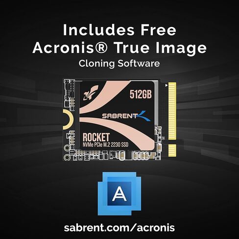 SABRENT Rocket 2230 NVMe 4.0 1TB High Performance PCIe 4.0 M.2 2230 SSD [SB-2130-1TB] in Kuwait