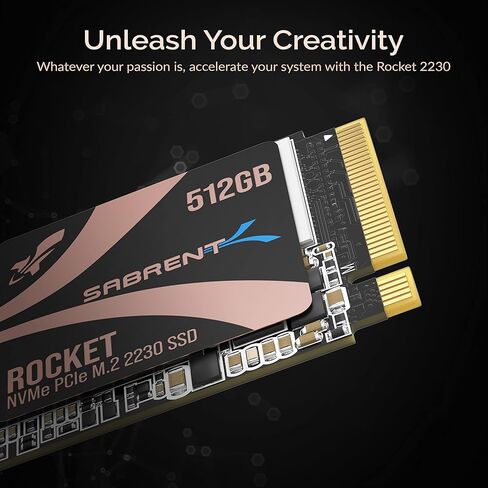 SABRENT Rocket 2230 NVMe 4.0 1TB High Performance PCIe 4.0 M.2 2230 SSD [SB-2130-1TB] in Kuwait