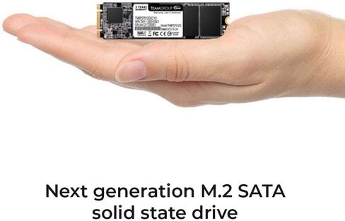 TEAMGROUP MS30 512GB with SLC Cache 3D NAND TLC M.2 2280 SATA III 6Gb/s Internal Solid State Drive SSD (Read/Write Speed up to 530/430 MB/s) Compatible with Laptop & PC Desktop TM8PS7512G0C101 in Kuwait