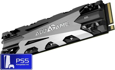 Addlink A93 2TB Storage Expansion for PS5 Console with Heatsink, Up to 7400mb/s, Gen 4 PCIe NVMe m.2 2280, SLC Cache Internal Solid State Drive(‎ad2TBA93M2P) in Kuwait