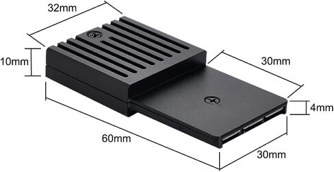 CFExpress B SSD Storage Expansion Card Adapter for WD SN530 for Xbox Series X/S 1TB Solid State Drive SSD NVMe CF-Express Type B to M.2 NVMe Adapter 2230 M-Key PCIe4. 0 in Saudi Arabia