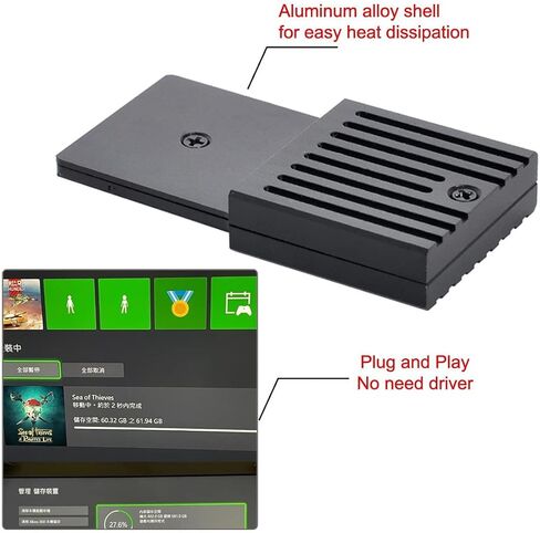 CFExpress B SSD Storage Expansion Card Adapter for WD SN530 for Xbox Series X/S 1TB Solid State Drive SSD NVMe CF-Express Type B to M.2 NVMe Adapter 2230 M-Key PCIe4. 0 in Saudi Arabia