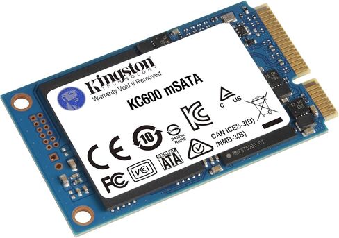 كينجستون KC600 SSD 256GB ساتا 3 mSATA - SKC600MS/256G in Kuwait