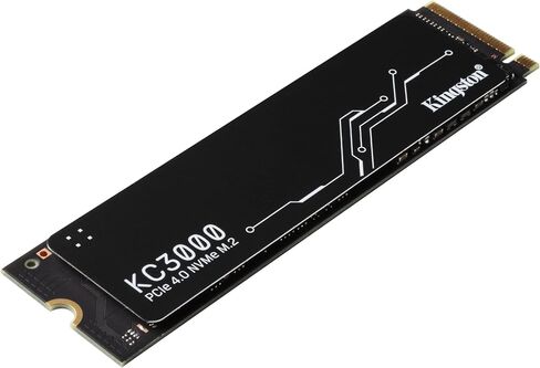 Kingston KC3000 PCIe 4.0 NVMe M.2 1024 GB SSD - تخزين عالي الأداء لأجهزة الكمبيوتر المكتبية والكمبيوتر المحمول -SKC3000S/1024G in Saudi Arabia