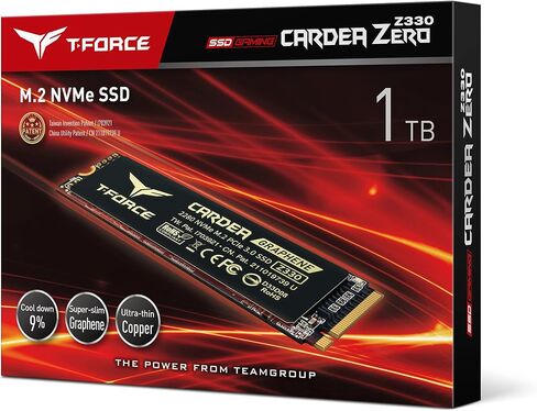 TEAMGROUP T-CREATE CLASSIC 1TB for Creators 3D NAND TLC NVMe 1.3 M.2 PCIe Gen3x4 2280 Internal Solid State Drive SSD (Read Speed up to 2100MB/s) TBW 600TB for Laptop & PC Desktop TM8FPE001T0C611 in Kuwait