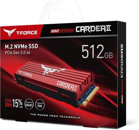 TEAMGROUP T-CREATE CLASSIC 1TB for Creators 3D NAND TLC NVMe 1.3 M.2 PCIe Gen3x4 2280 Internal Solid State Drive SSD (Read Speed up to 2100MB/s) TBW 600TB for Laptop & PC Desktop TM8FPE001T0C611 in Kuwait