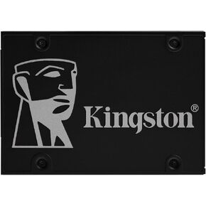 كينغستون SSD داخلي KC600 SKC600B/512G مقاس 2.5 انش، ساتا Rev 3.0، تي ال سي ثلاثي الابعاد، تشفير XTS-AES 256-bit - مع مجموعة ترقية in Saudi Arabia