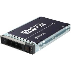 Micron 5210 Ion Enterprise Solid State Drive, 7.68TB 6Gb/s 2.5" SATA SSD, Compatible with Dell PowerEdge R430, R630, R730, R730XD, R830, R930, T430, T440 and T630 Servers in Kuwait