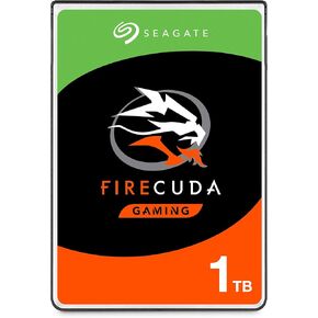 Seagate FireCuda 1TB Solid State Hybrid Drive Performance SSHD – 2.5 Inch SATA 6GB/s Flash Accelerated for Gaming PC Laptop - Frustration Free Packaging (ST1000LX015) in Kuwait