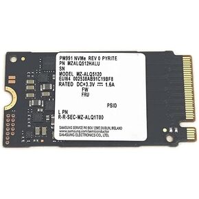 وسيط تخزين ذو حالة ثابتة سامسونج 512GB PM991 M.2 2242 42 ملم NVMe PCIe الجيل الثالث x4 MZALQ512HALU MZ-ALQ5120 من او اي ام in Kuwait