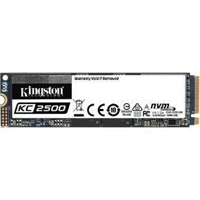 كينغستون محرك SSD KC2500 بذاكرة مستديمة ومنفذ الملحقات الاضافية السريع -SKC2500M8/1000G M.2 2280 in Kuwait