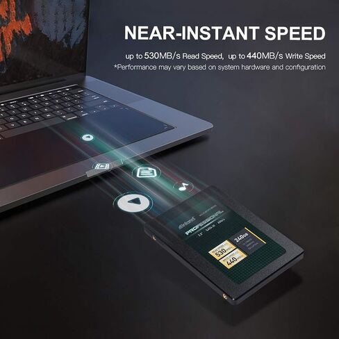 INLAND Pro 5 Pack 512GB SATA SSD 3D NAND 2.5" Internal Solid State Drive in Saudi Arabia