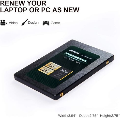 INLAND Pro 5 Pack 512GB SATA SSD 3D NAND 2.5" Internal Solid State Drive in Saudi Arabia