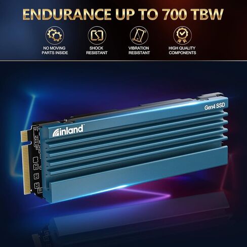 Inland 1TB Gaming NVMe SSD Internal Solid State Drive Optimized for PS5 in Saudi Arabia