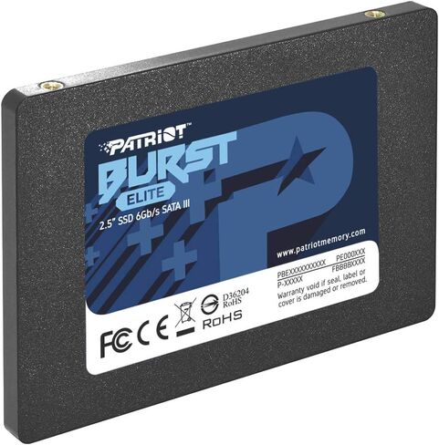 Patriot Burst Elite 120GB Internal SSD - SATA 3 2.5" - Solid State Drive - PBE120GS25SSDR in Saudi Arabia