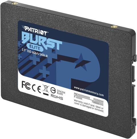 Patriot Burst Elite 120GB Internal SSD - SATA 3 2.5" - Solid State Drive - PBE120GS25SSDR in Saudi Arabia