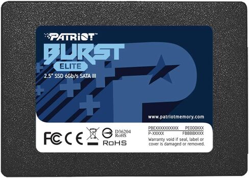 Patriot Burst Elite 120GB Internal SSD - SATA 3 2.5" - Solid State Drive - PBE120GS25SSDR in Saudi Arabia