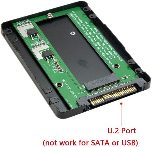 SFF-8639 NVME U.2 to Combo NGFF M.2 M-Key SATA PCIe SSD Adapter for Mainboard Replace SSD 750 p3600 p3700 in Kuwait