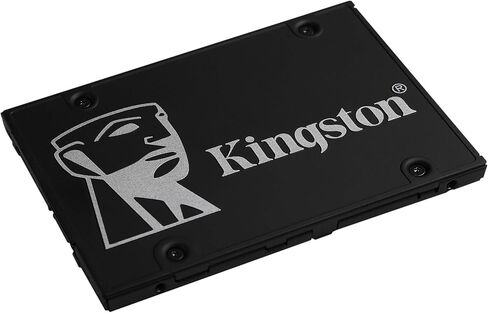 كينغستون SSD داخلي KC600 SKC600B/512G مقاس 2.5 انش، ساتا Rev 3.0، تي ال سي ثلاثي الابعاد، تشفير XTS-AES 256-bit - مع مجموعة ترقية in Saudi Arabia