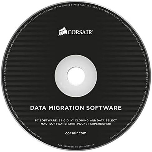 مجموعة استنساخ محرك الاقراص الصلبة من كروسير كورساير 5.5 بوصة CSSD-UPGRADEKIT in Kuwait
