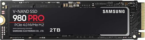حزمة SAMSUNG MZ-V8P2T0B/AM 980 PRO PCIe 4.0 NVMe SSD 2 تيرابايت مع حزمة حماية محسنة CPS لمدة عام واحد in Kuwait