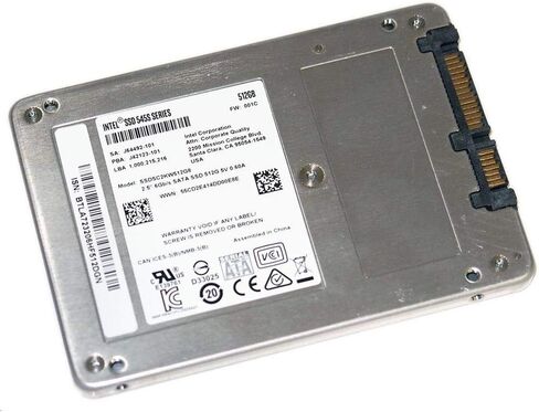 Intel SSD 545s Series (512GB, 2.5" SATA, 64-Layer TLC 3D NAND) in Kuwait